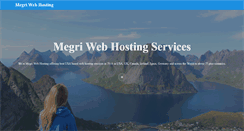 Desktop Screenshot of megriwebhosting.com